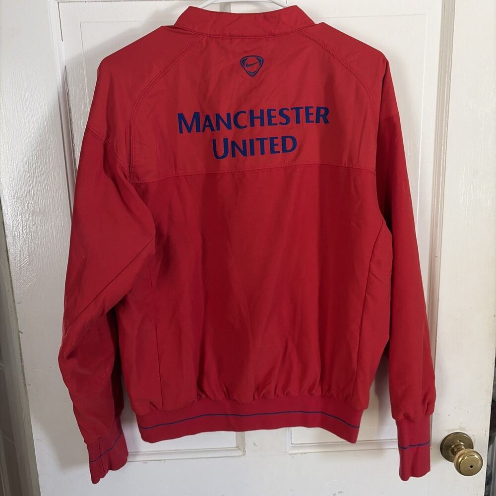 Vintage 2008/2009 Nike Manchester U. Full Zip Jacket AIG Training Nike Small - Picture 4 of 13